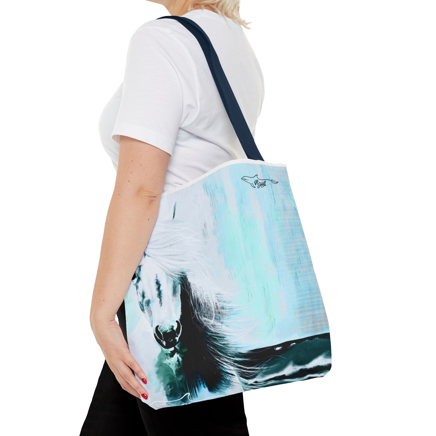 Beach Horse Tote Bag (AOP)