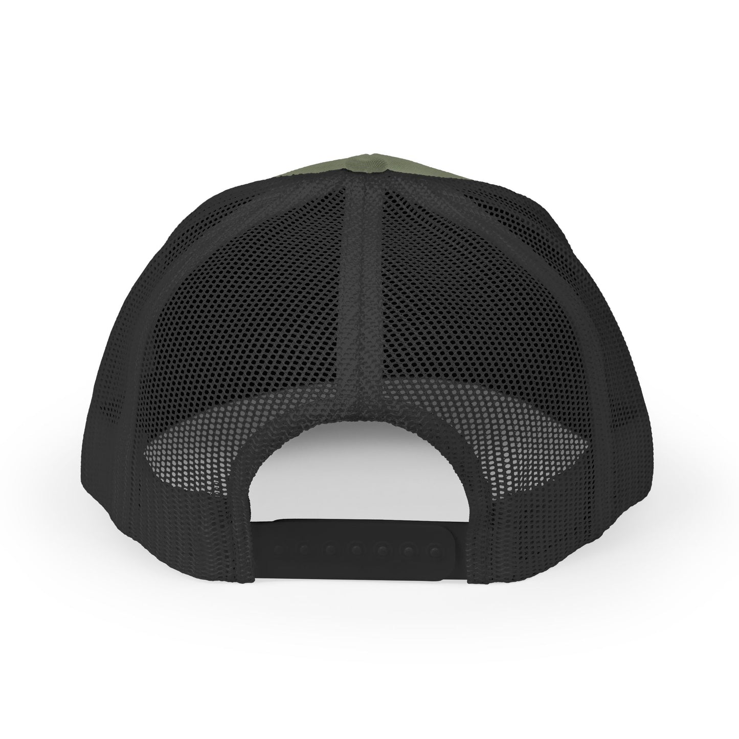 Beluga Embroidered Snapback Trucker Cap