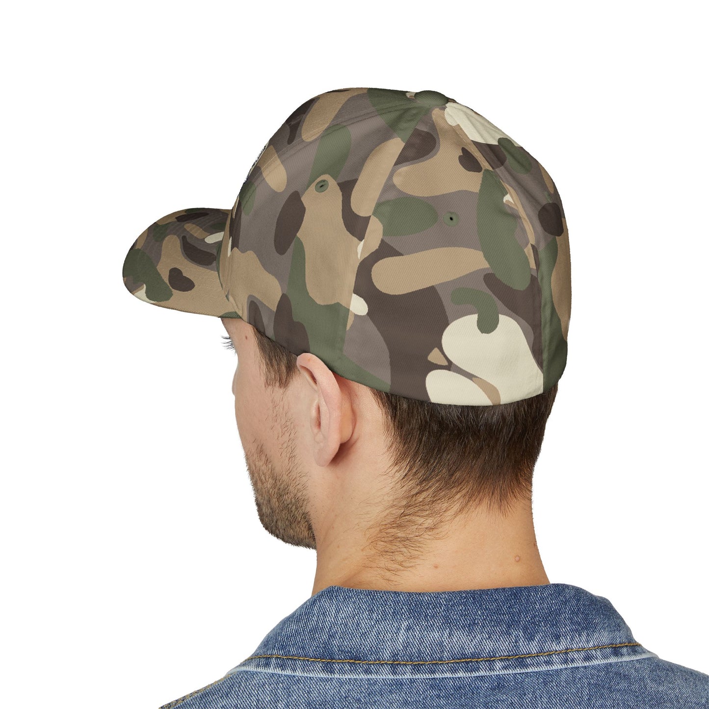 Hammerhead Shark Closed-Back Structured Cap (Embroidery)