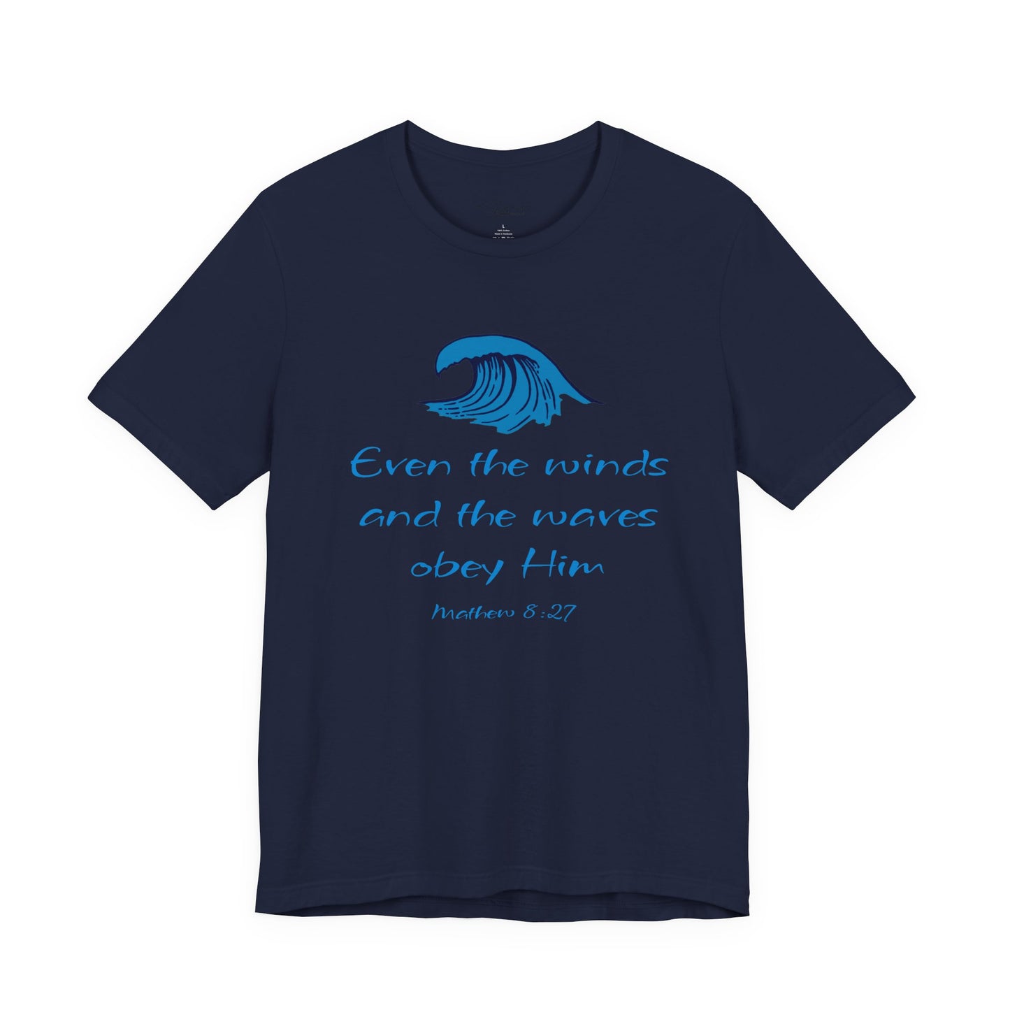 Mathew 8:27 Jersey Short Sleeve Tee