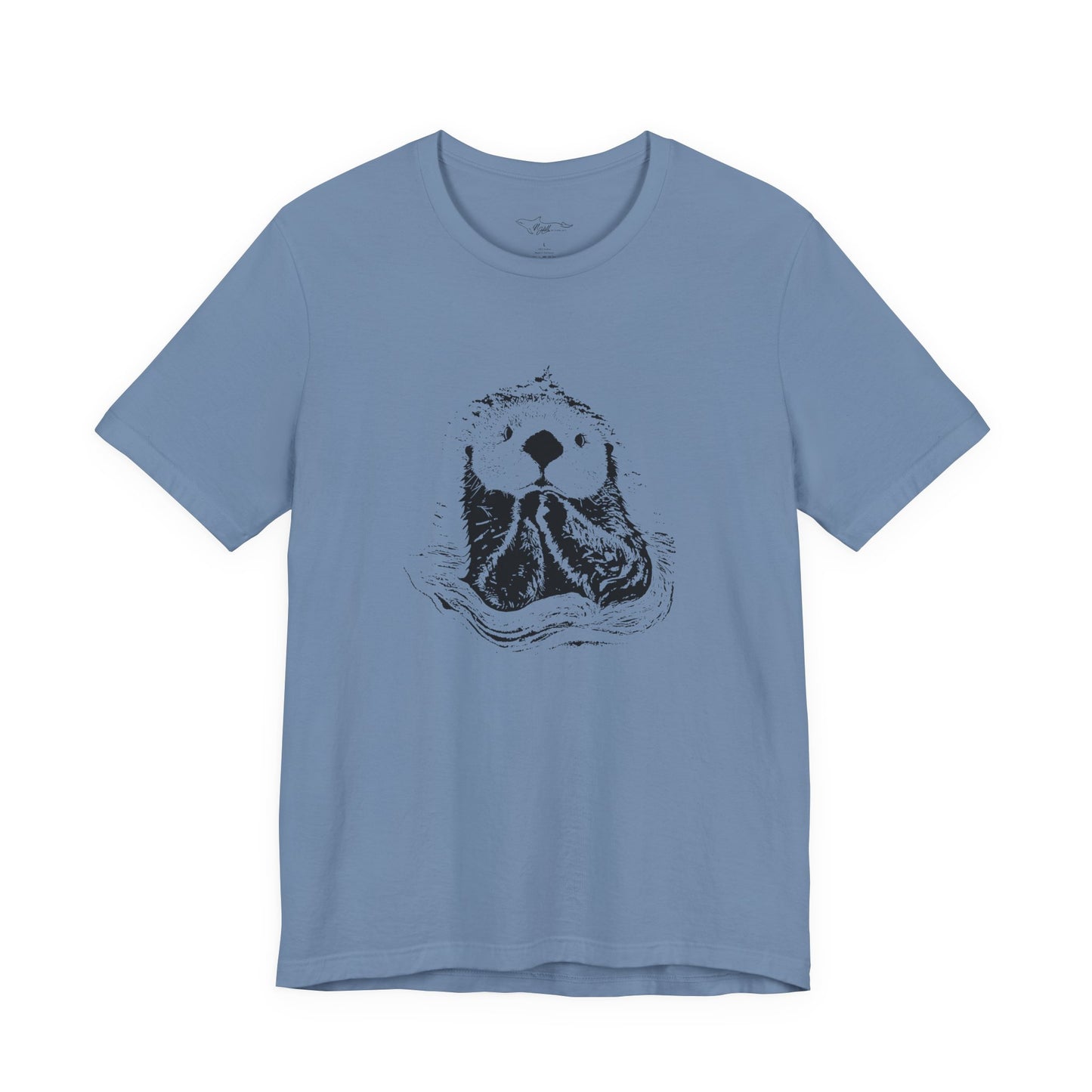 Praying Sea Otter Unisex Jersey Short Sleeve Tee