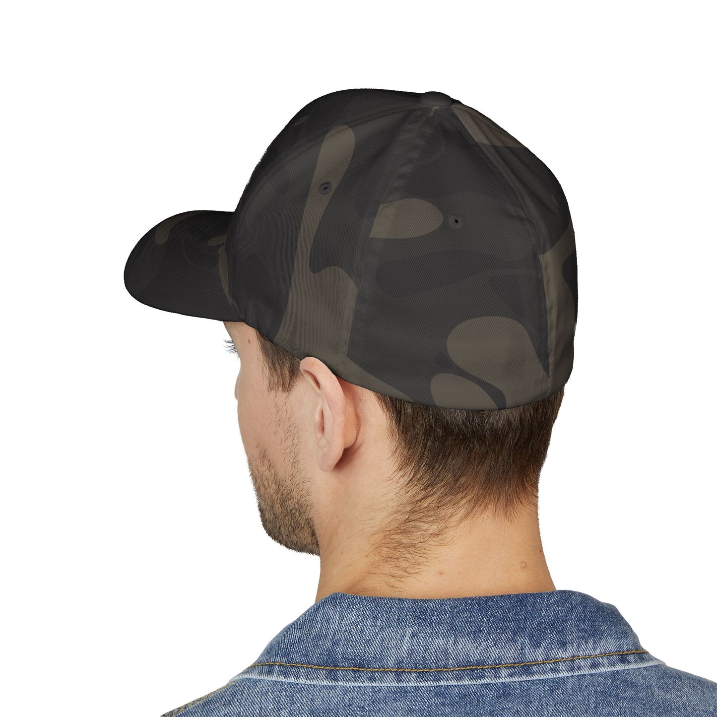 Hammerhead Shark Closed-Back Structured Cap (Embroidery)