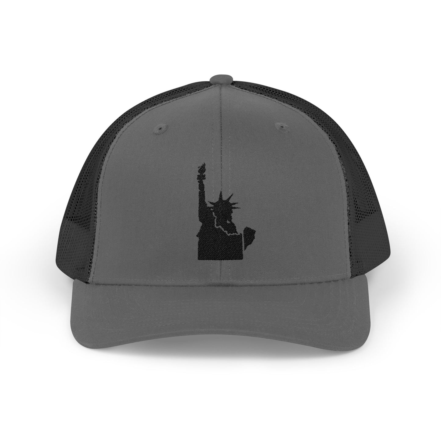 Idaho Statue of Liberty Snapback Trucker Cap