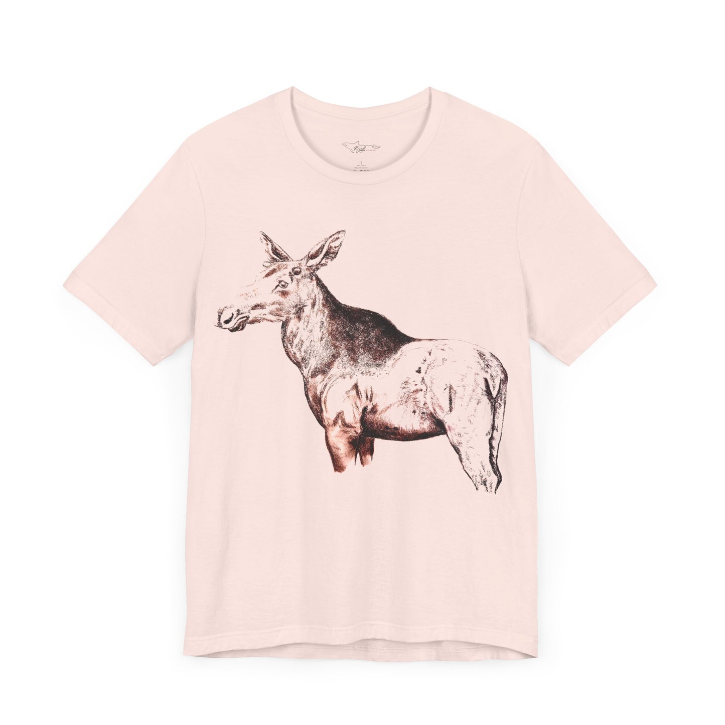 Curious Moose Unisex Jersey Short Sleeve Tee
