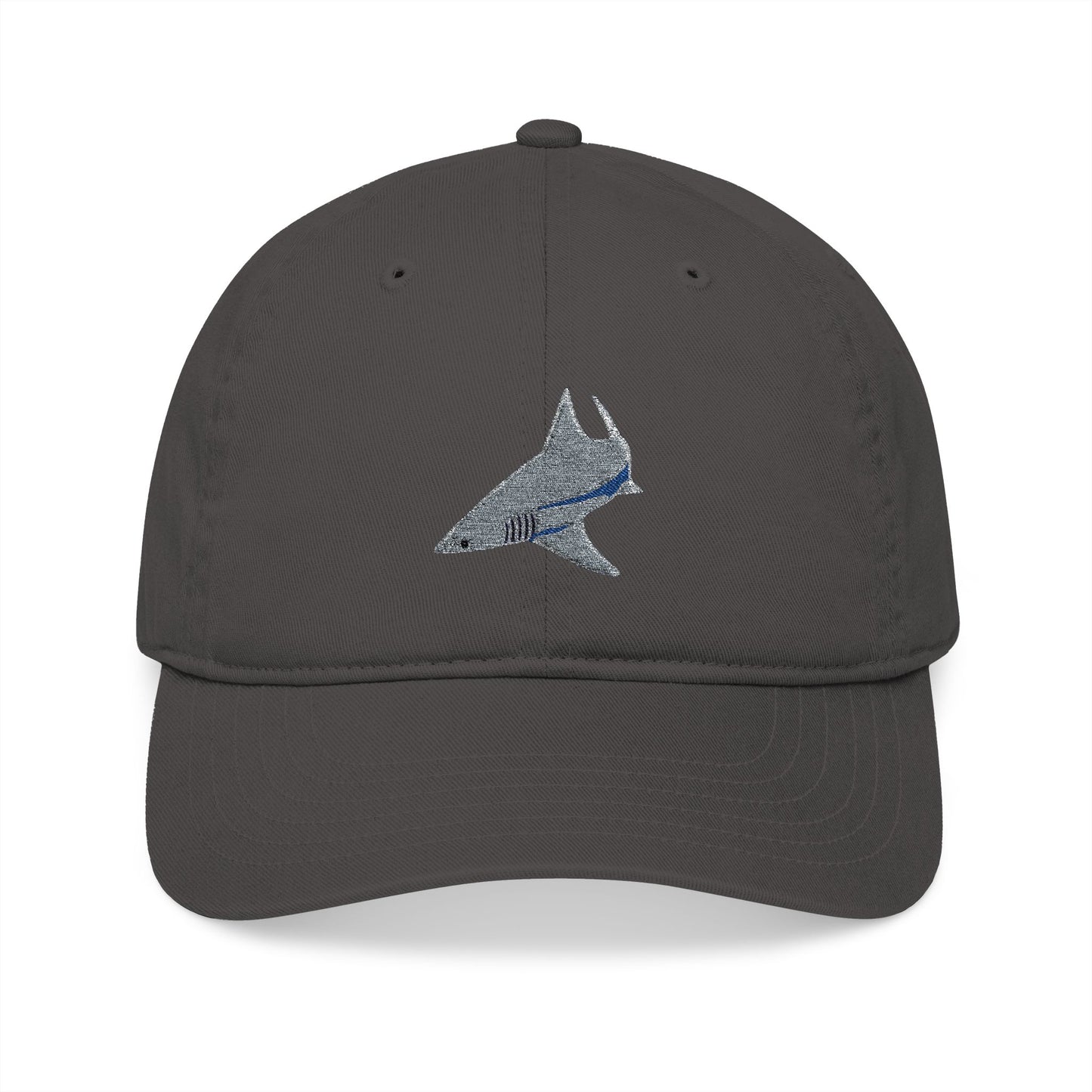 Shark Organic Baseball Cap (Embroidery)