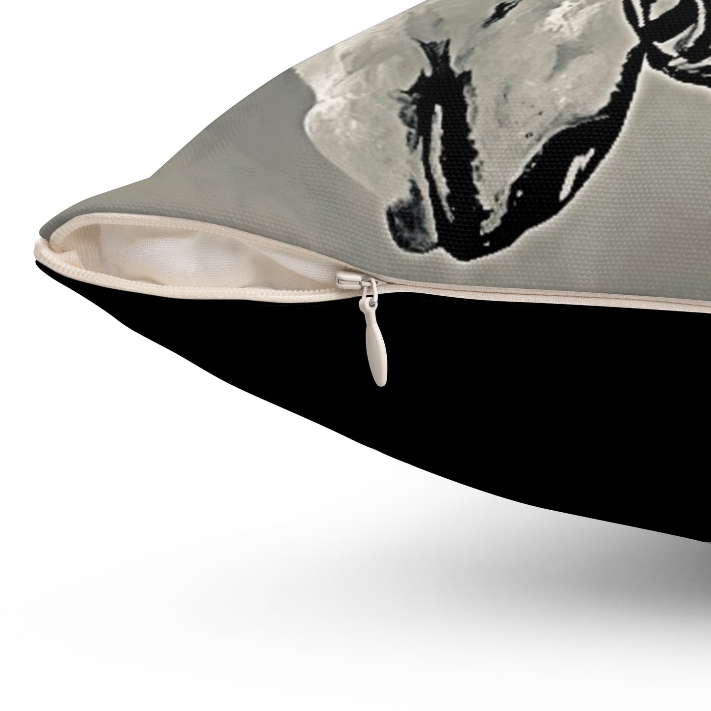 Wild Horse Pillow Spun Polyester Square Pillow