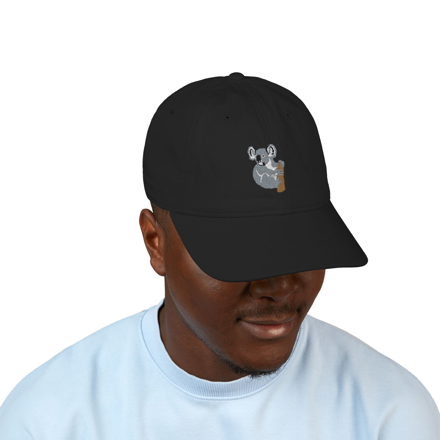 Koala Organic Baseball Cap (Embroidery)