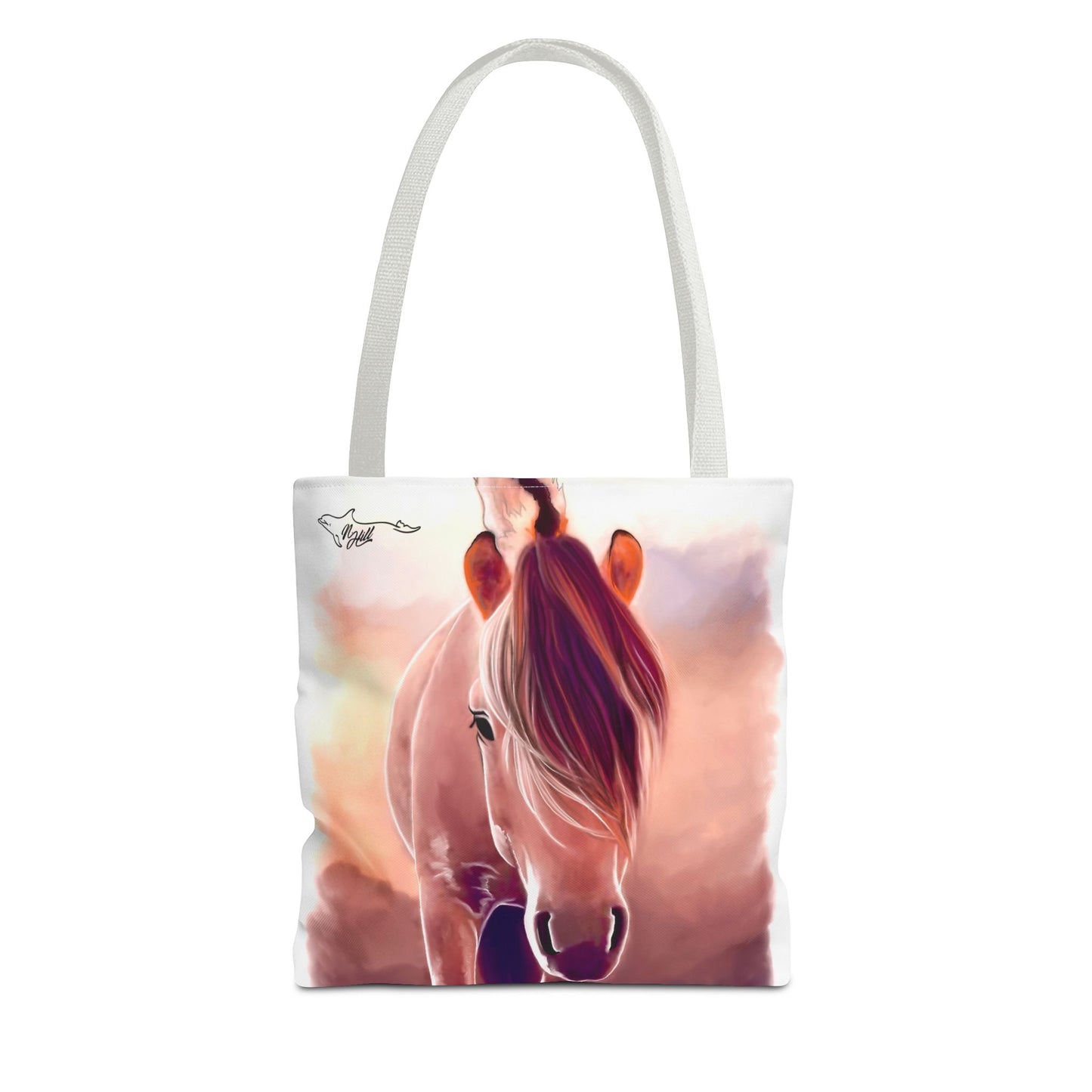 Norwegian Fjord Horse Tote Bag (AOP)