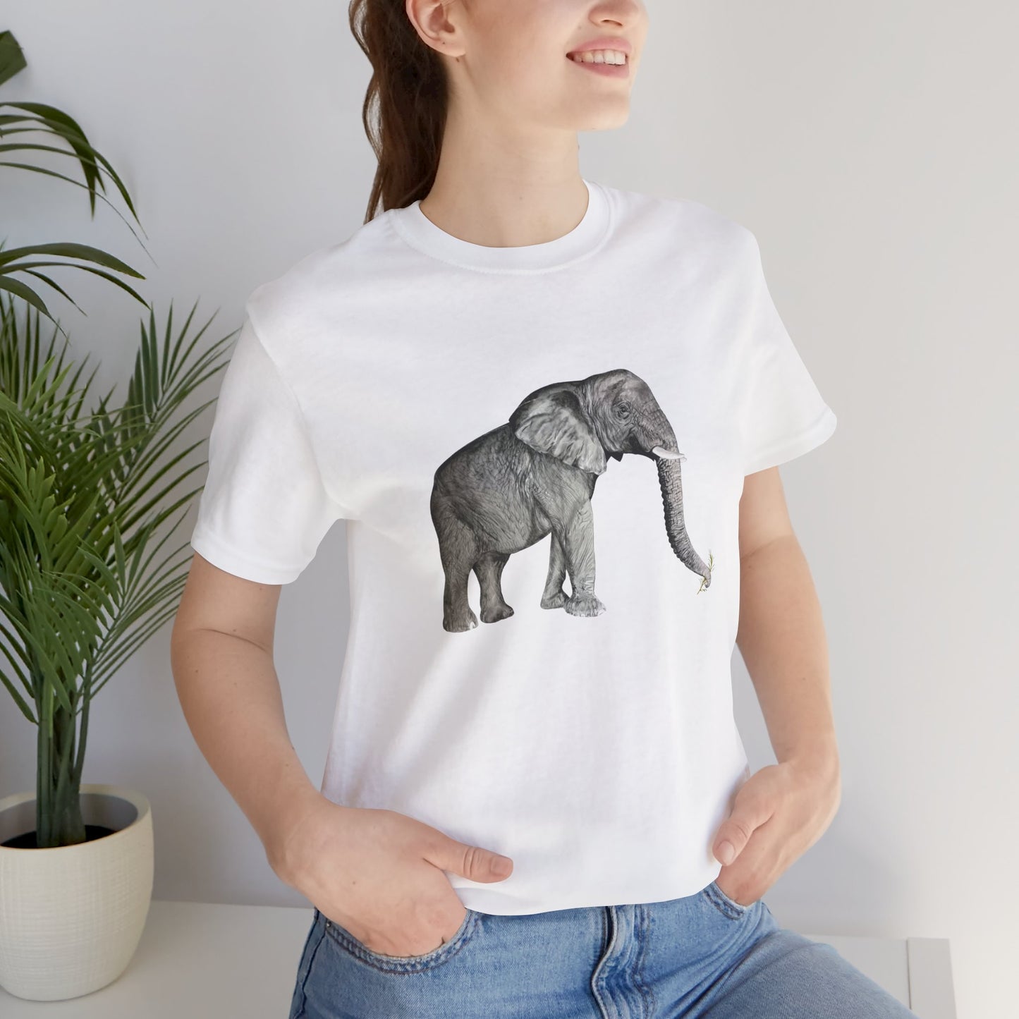 Elephant Unisex Jersey Short Sleeve Tee