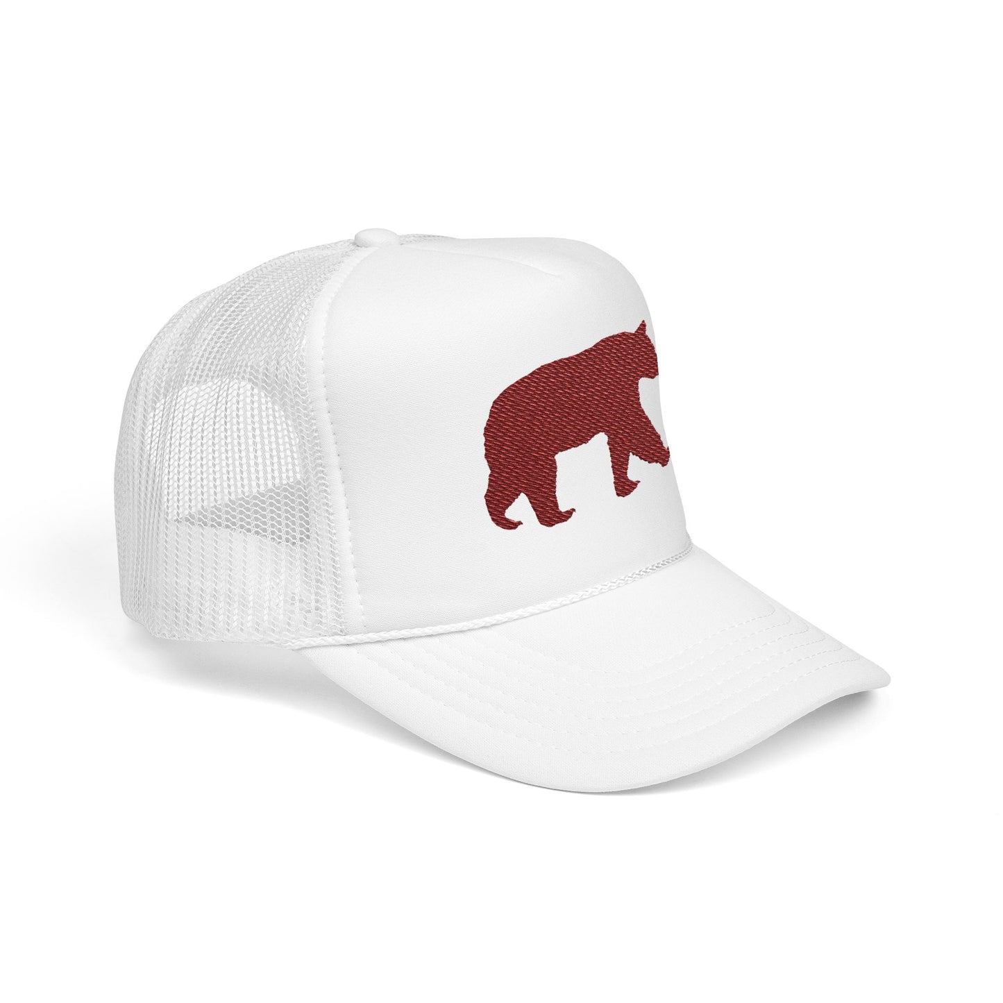Grizzly Bear Foam Trucker Hat (Embroidery)