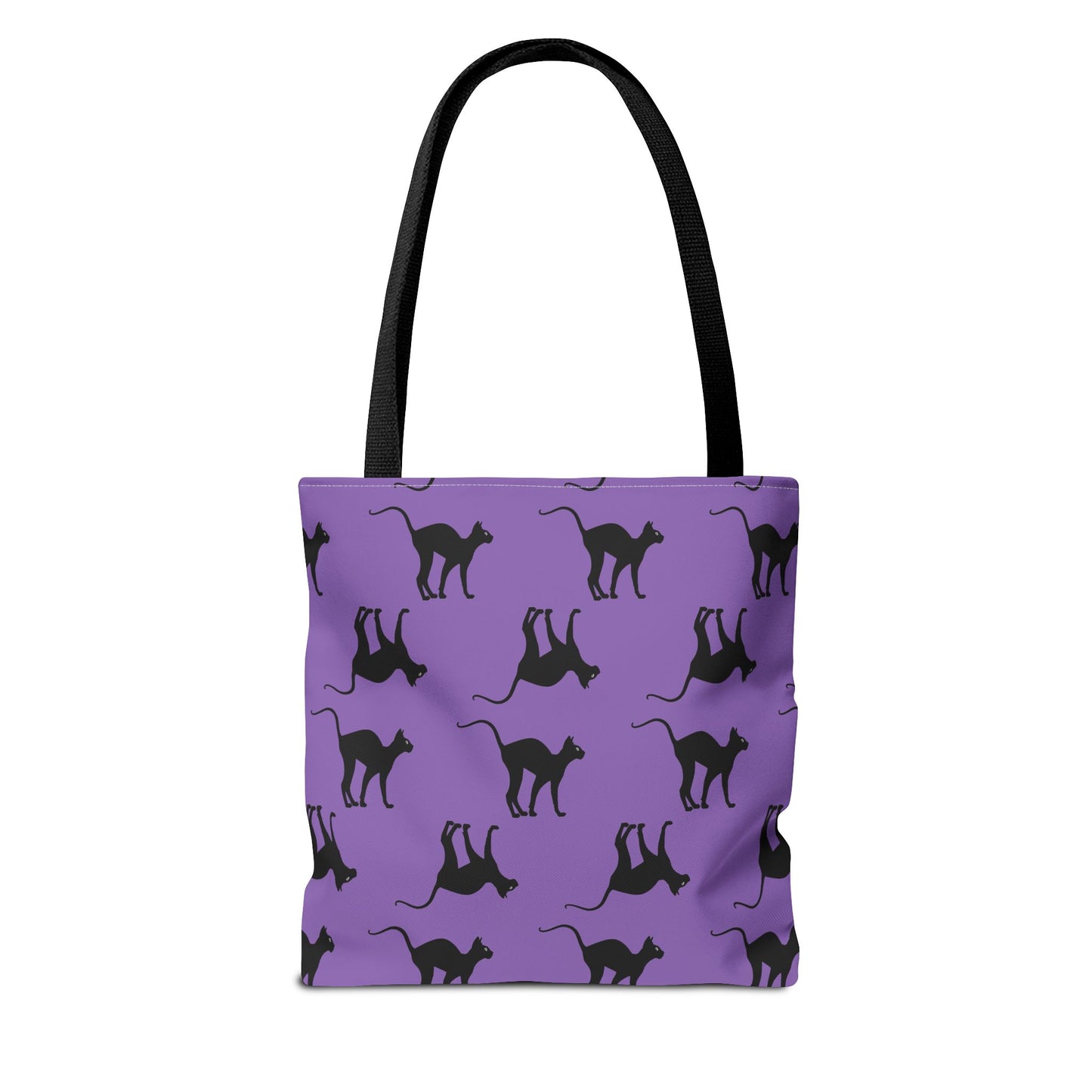 Black Cat Tote Bag (AOP)