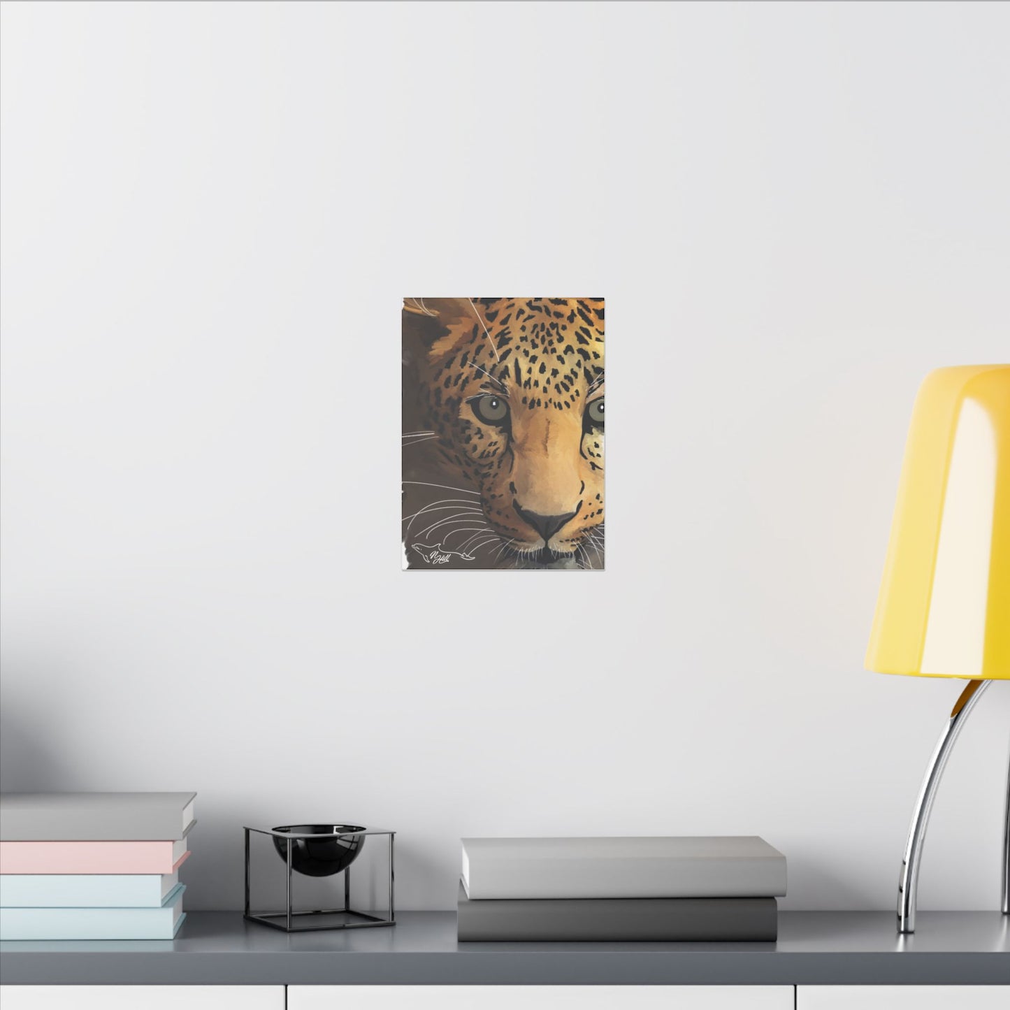 Cheetah Matte Canvas, Stretched, 0.75"