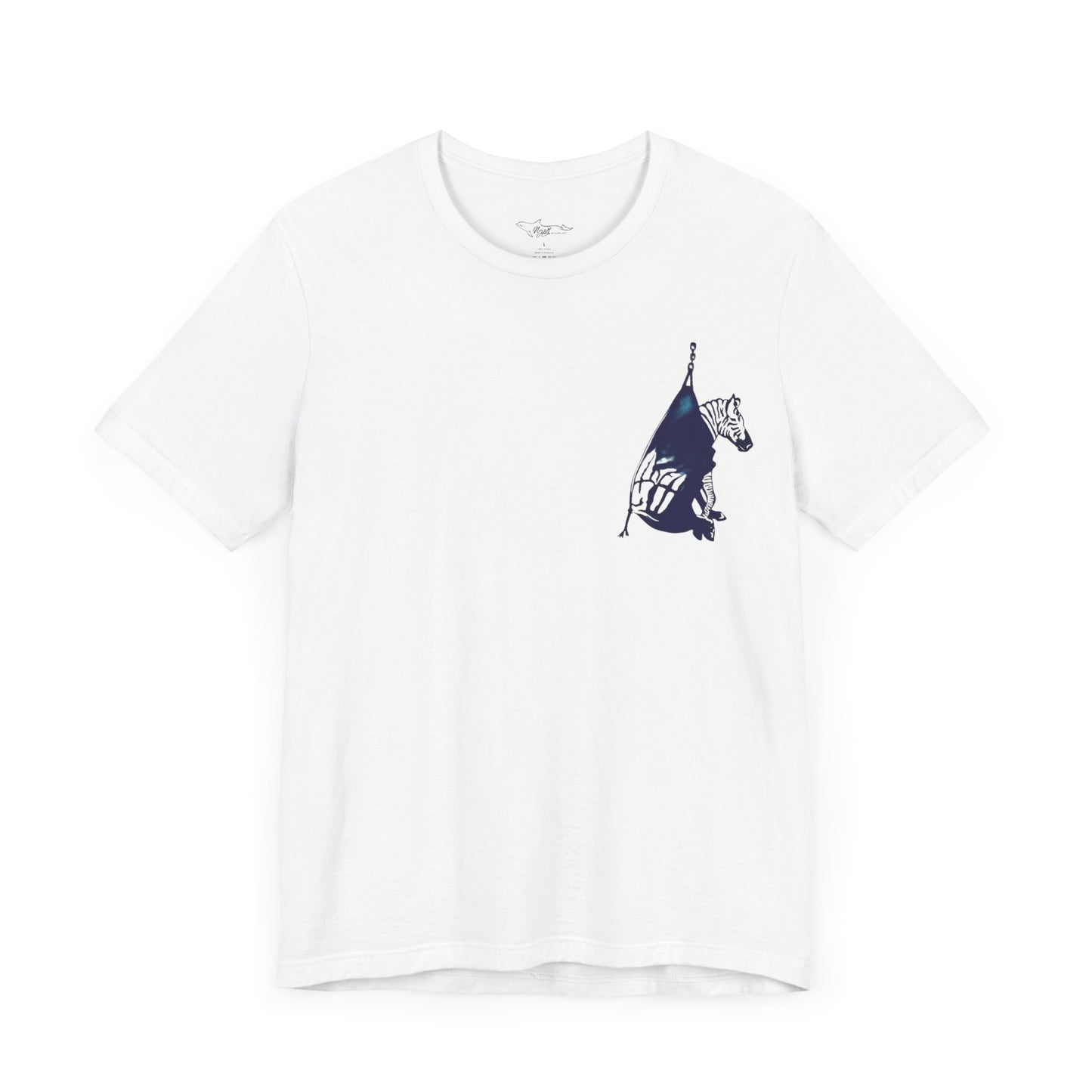 Ed The Zebra Unisex Jersey Short Sleeve Tee