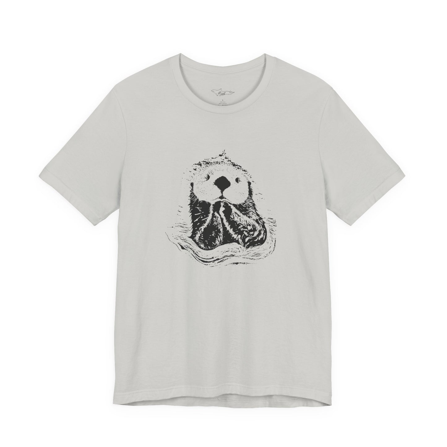 Praying Sea Otter Unisex Jersey Short Sleeve Tee