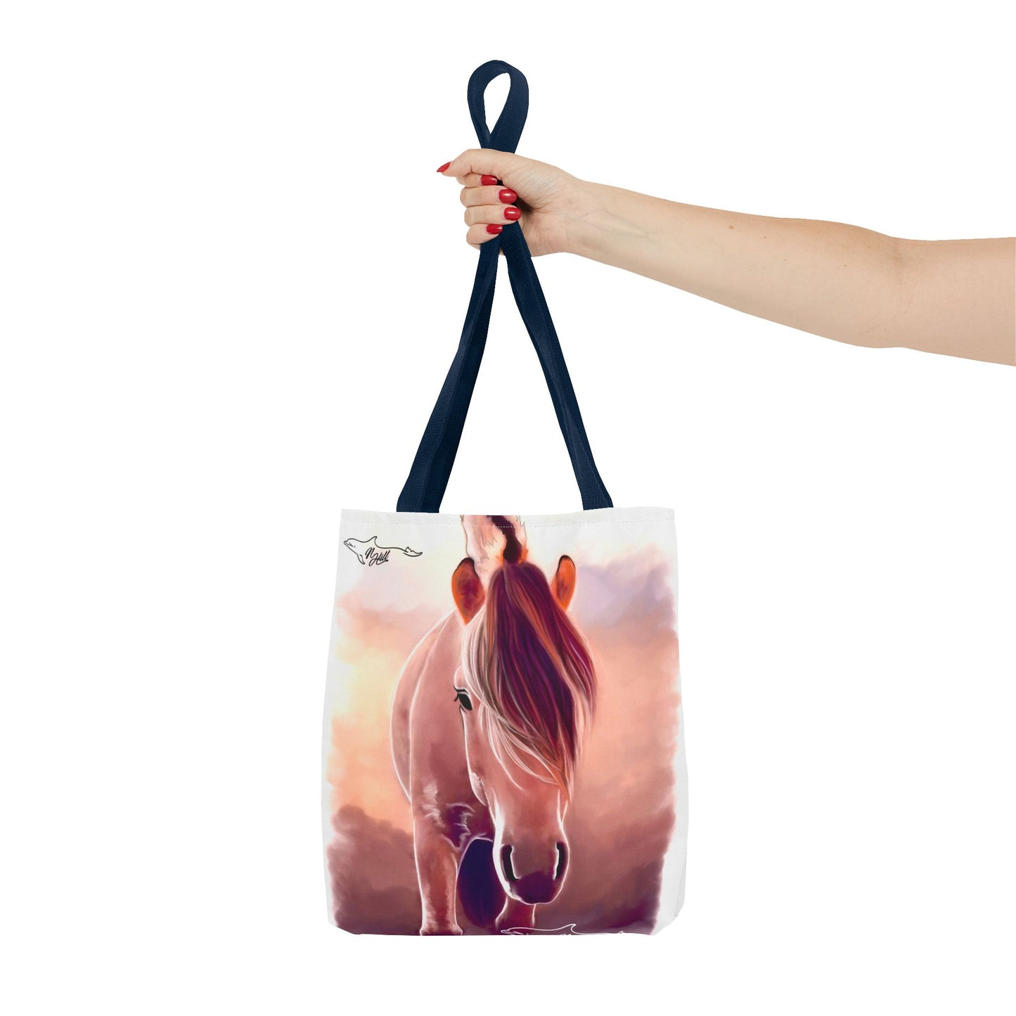 Norwegian Fjord Horse Tote Bag (AOP)