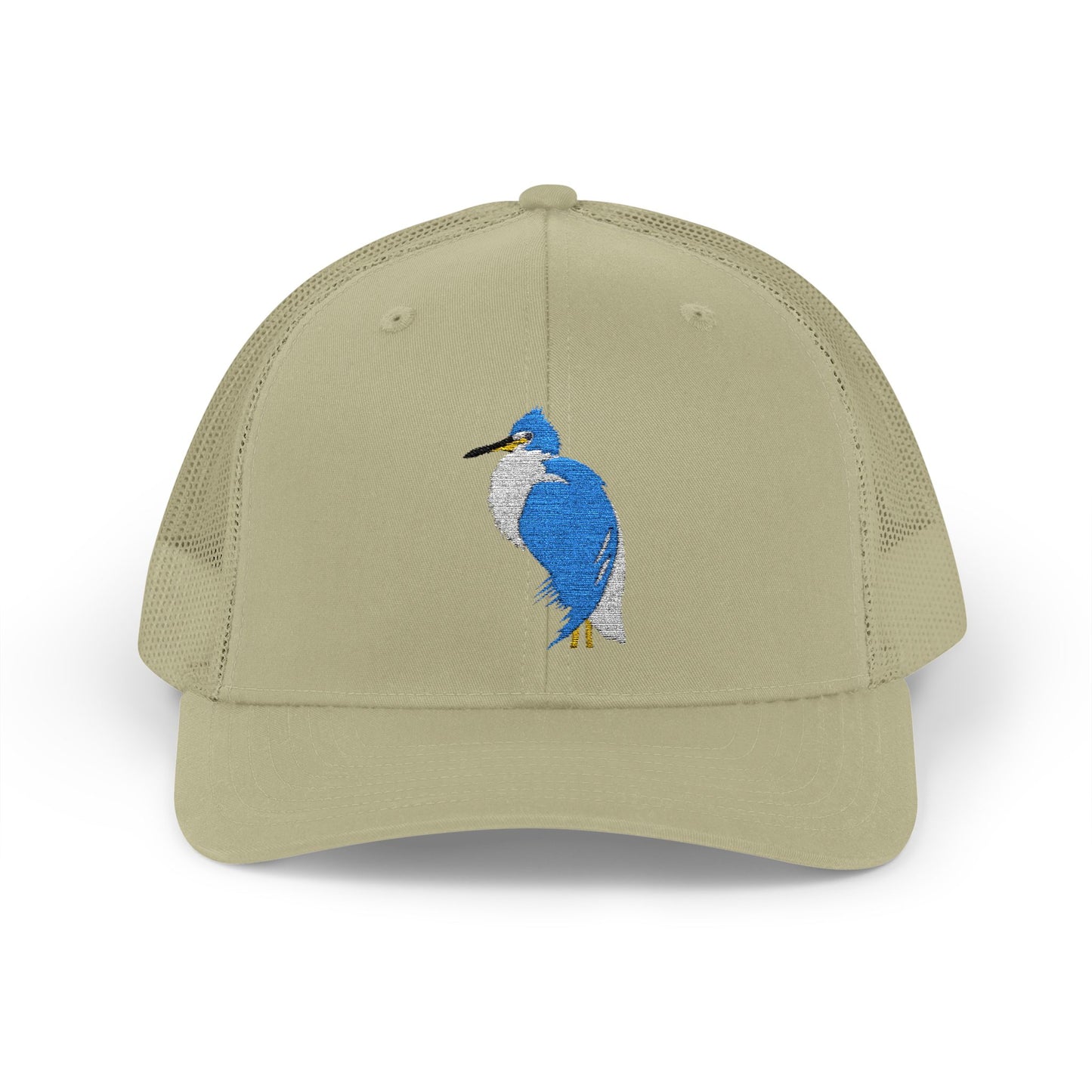 Great Blue Heron Snapback Trucker Cap