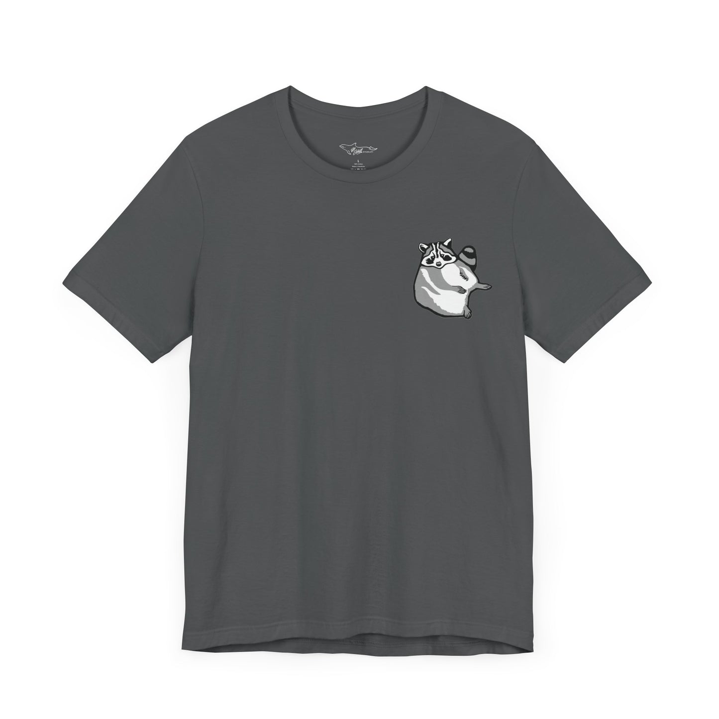 Raccoon Unisex Jersey Short Sleeve Tee