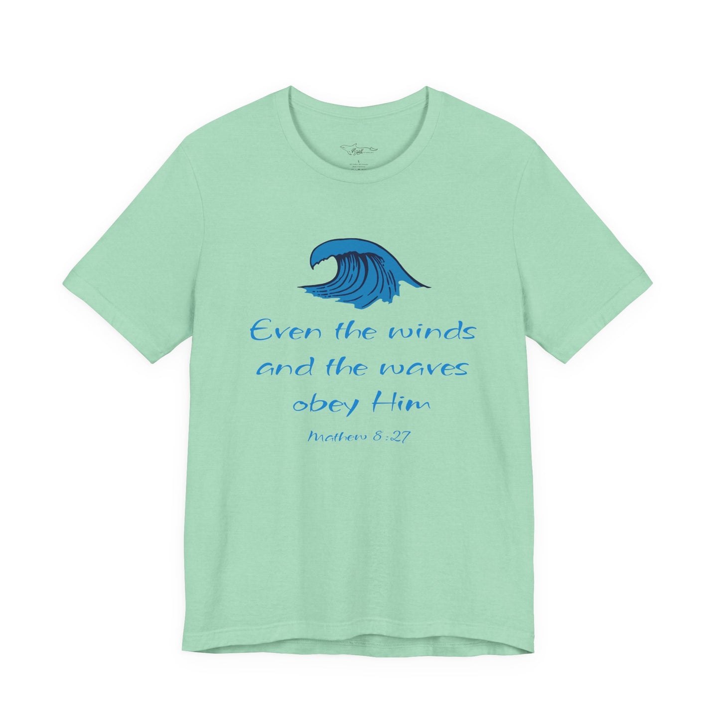 Mathew 8:27 Jersey Short Sleeve Tee