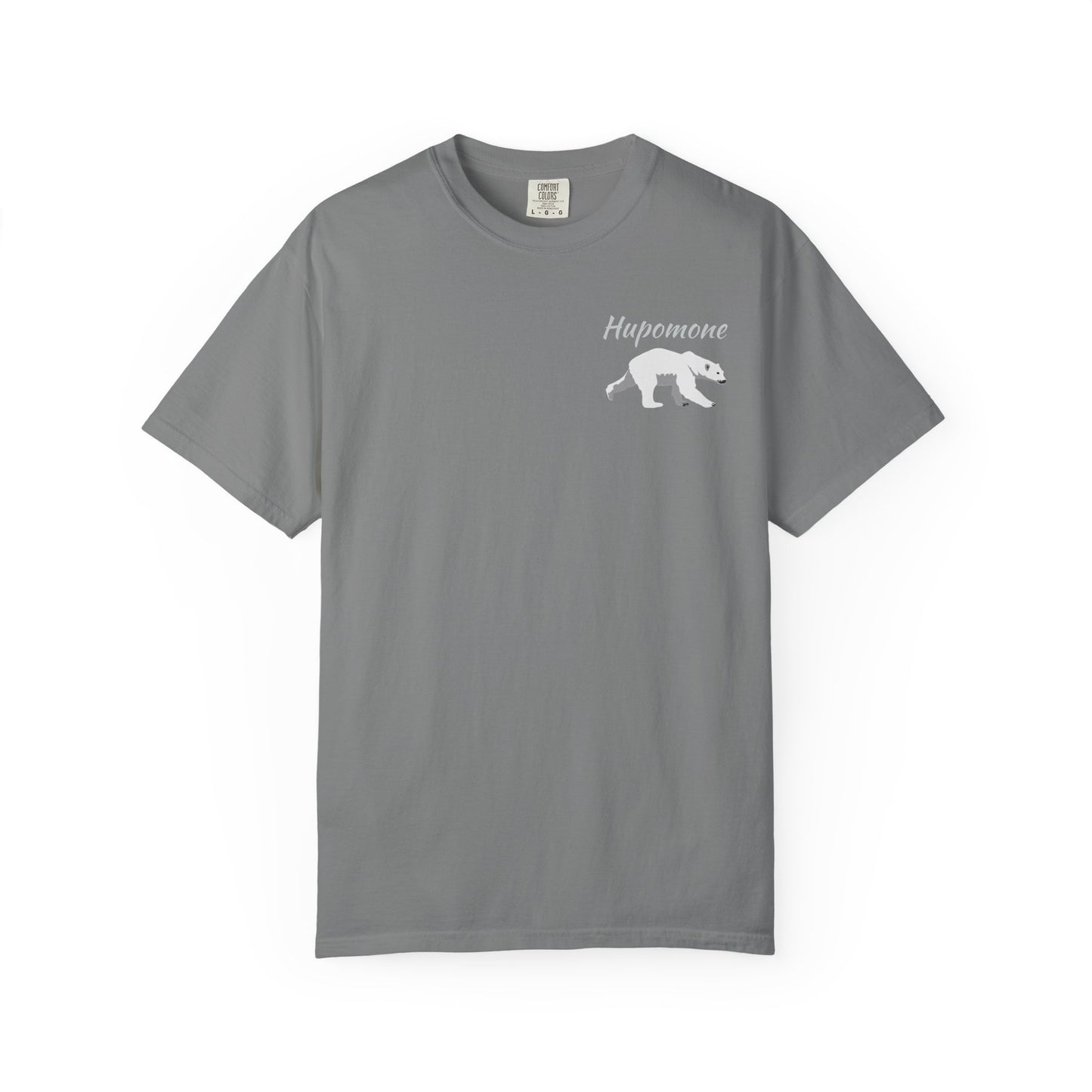Hupomone Bear Unisex Garment-Dyed T-shirt