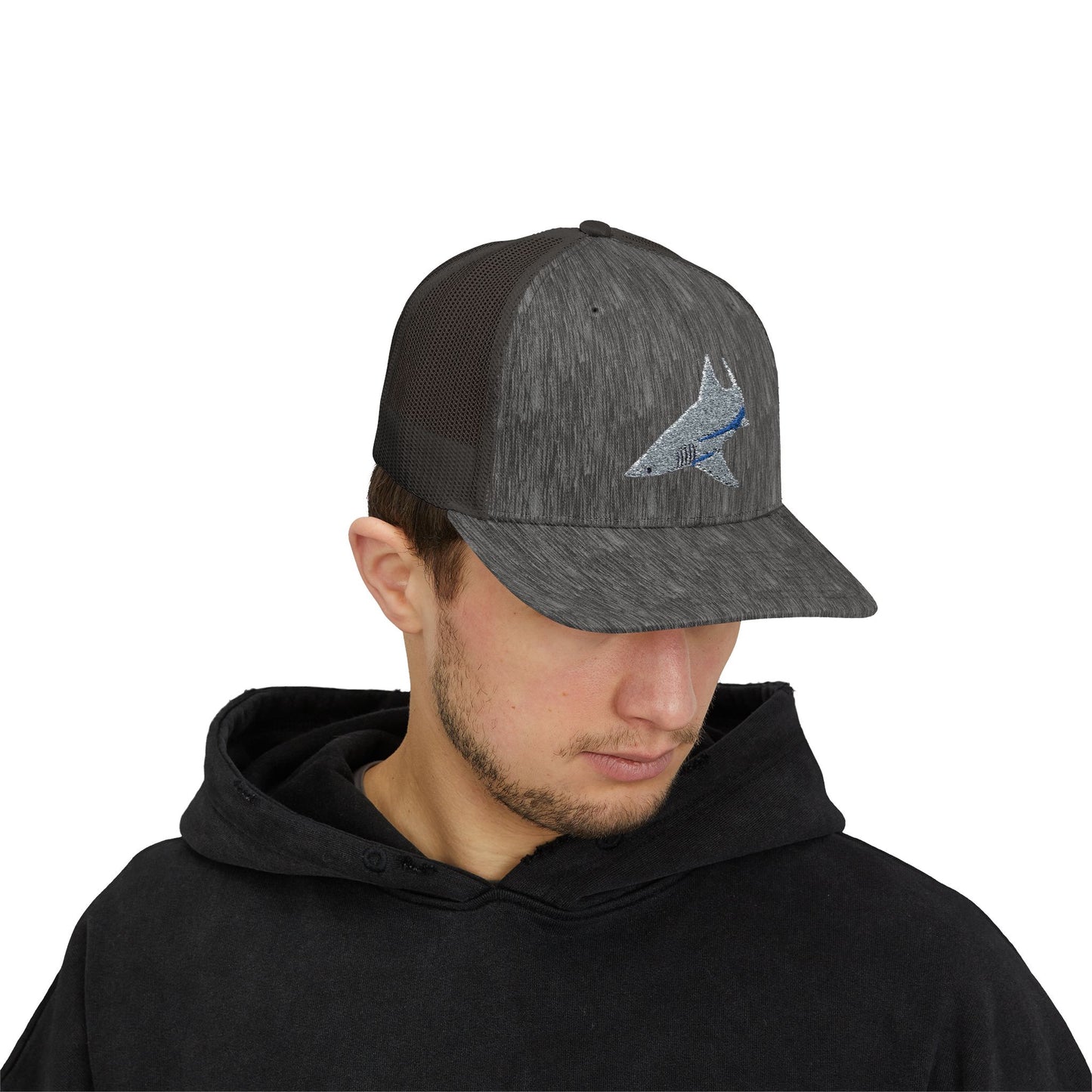 Shark Snapback Trucker Cap