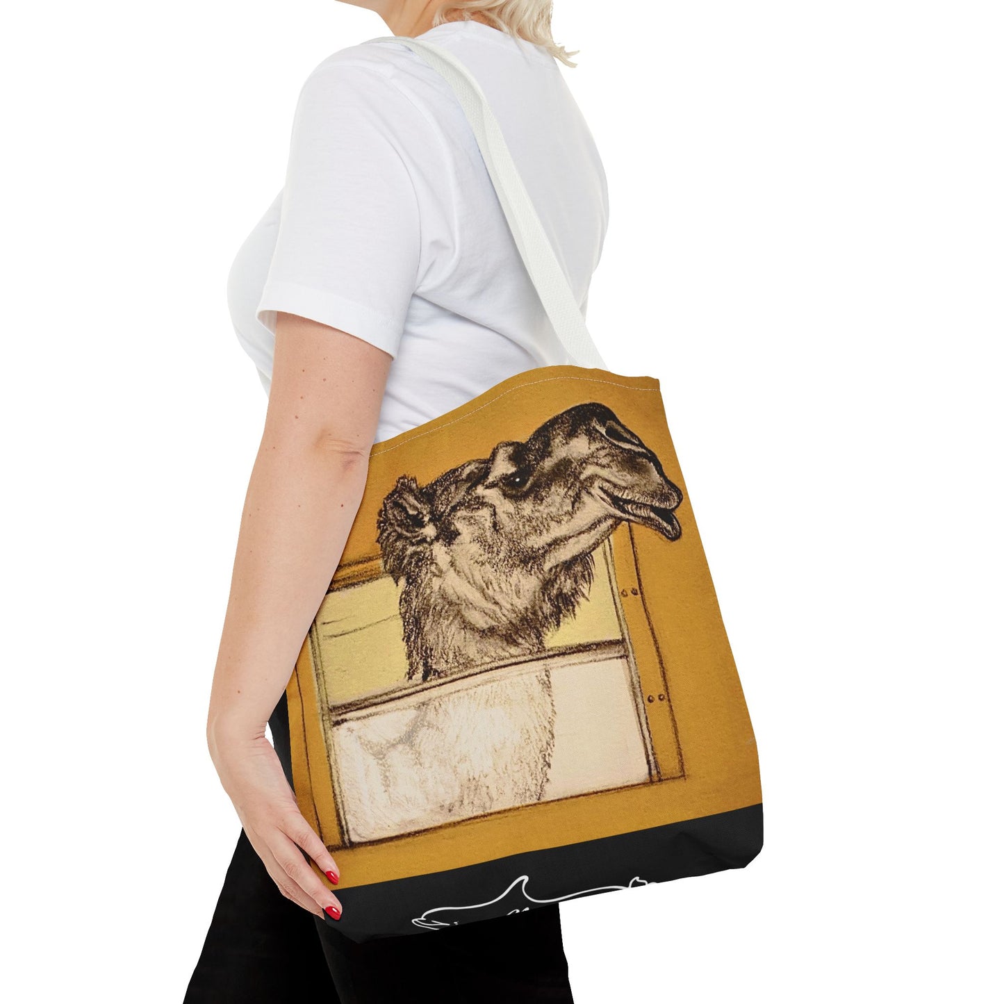 Bussin Clyde The Camel Tote Bag (AOP)