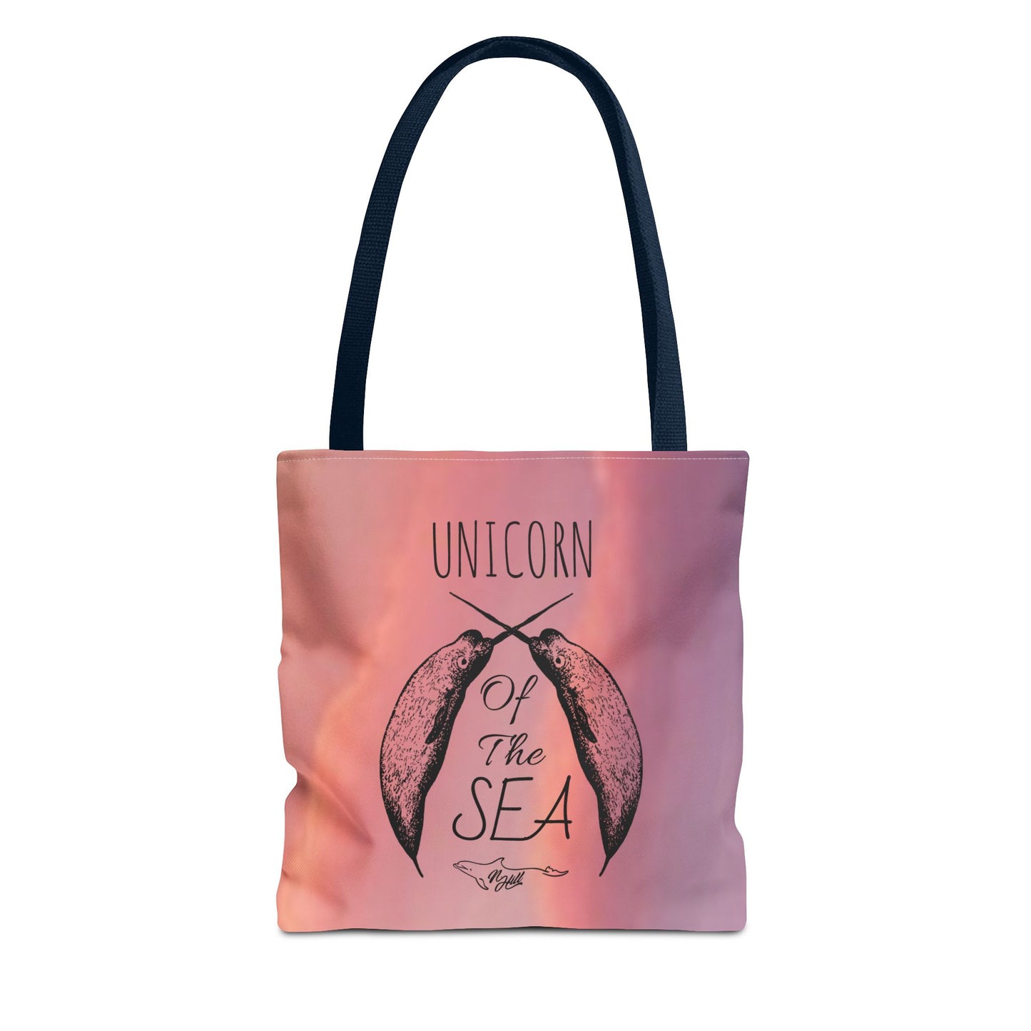 Unicorn of the Sea Tote Bag (AOP)