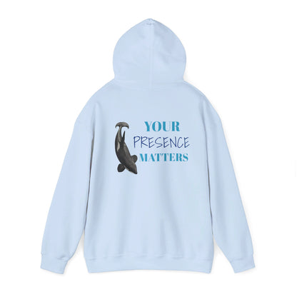 Orca Presence Unisex Heavy Blend™ Hooded Sweatshirt