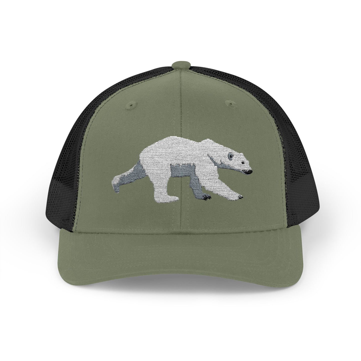 Polar Bear Snapback Trucker Cap