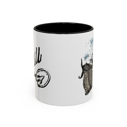 Elk Bugle Accent Coffee Mug, 11oz