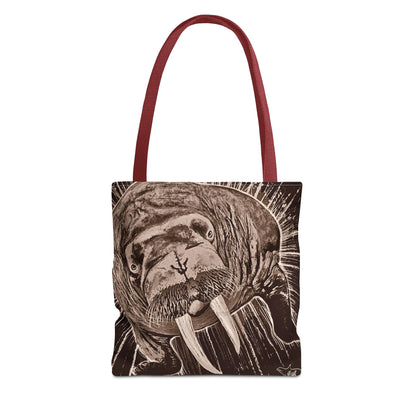 Stellar Walrus Tote Bag (AOP)