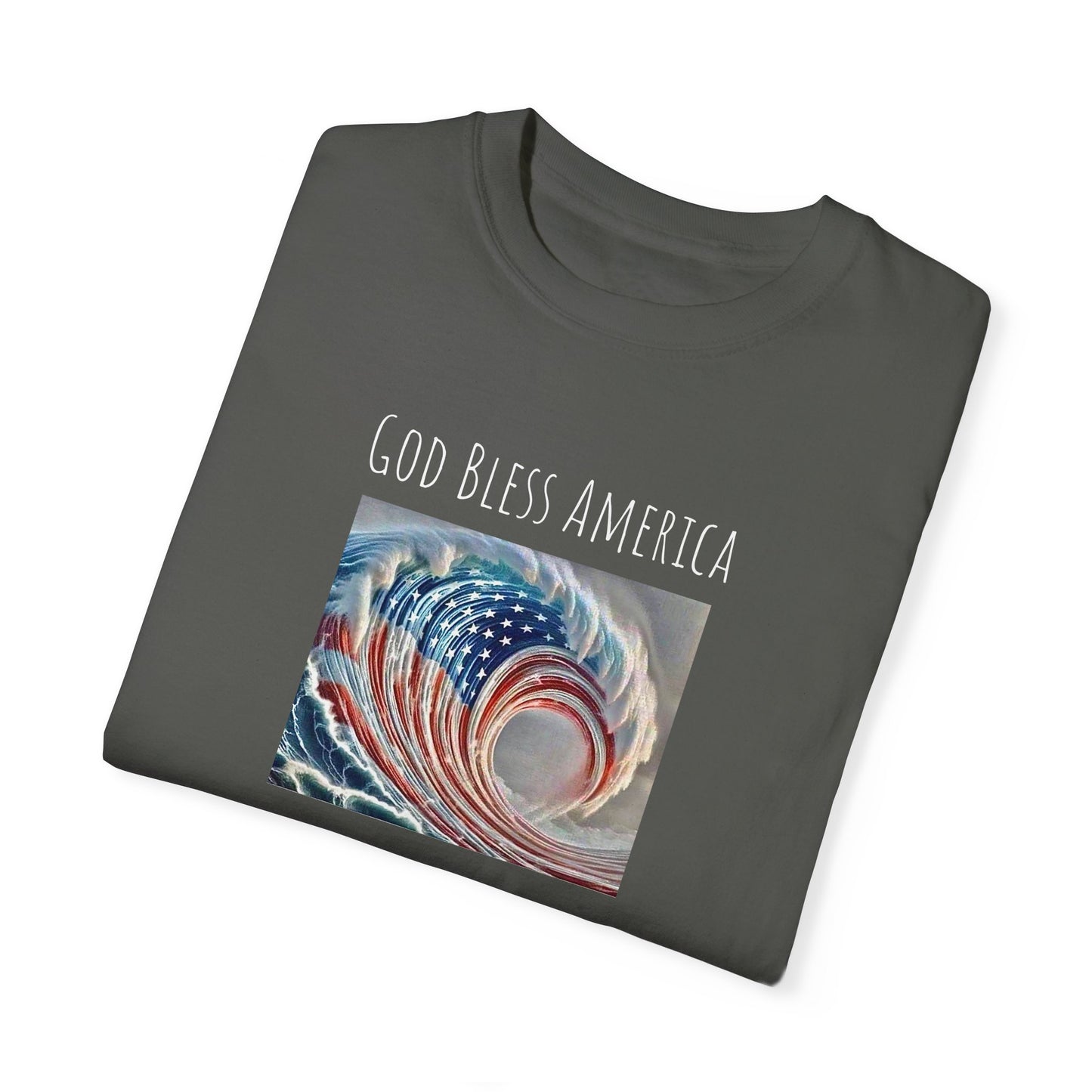 God Bless America Unisex Garment-Dyed T-shirt