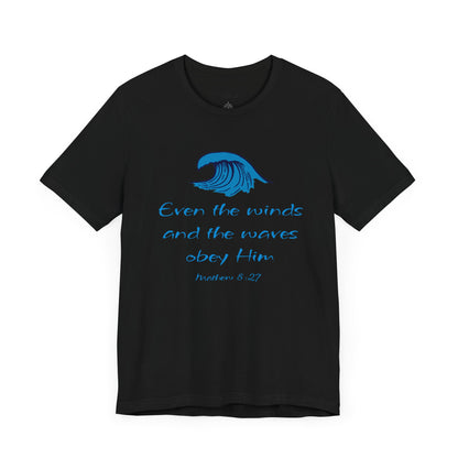 Mathew 8:27 Jersey Short Sleeve Tee