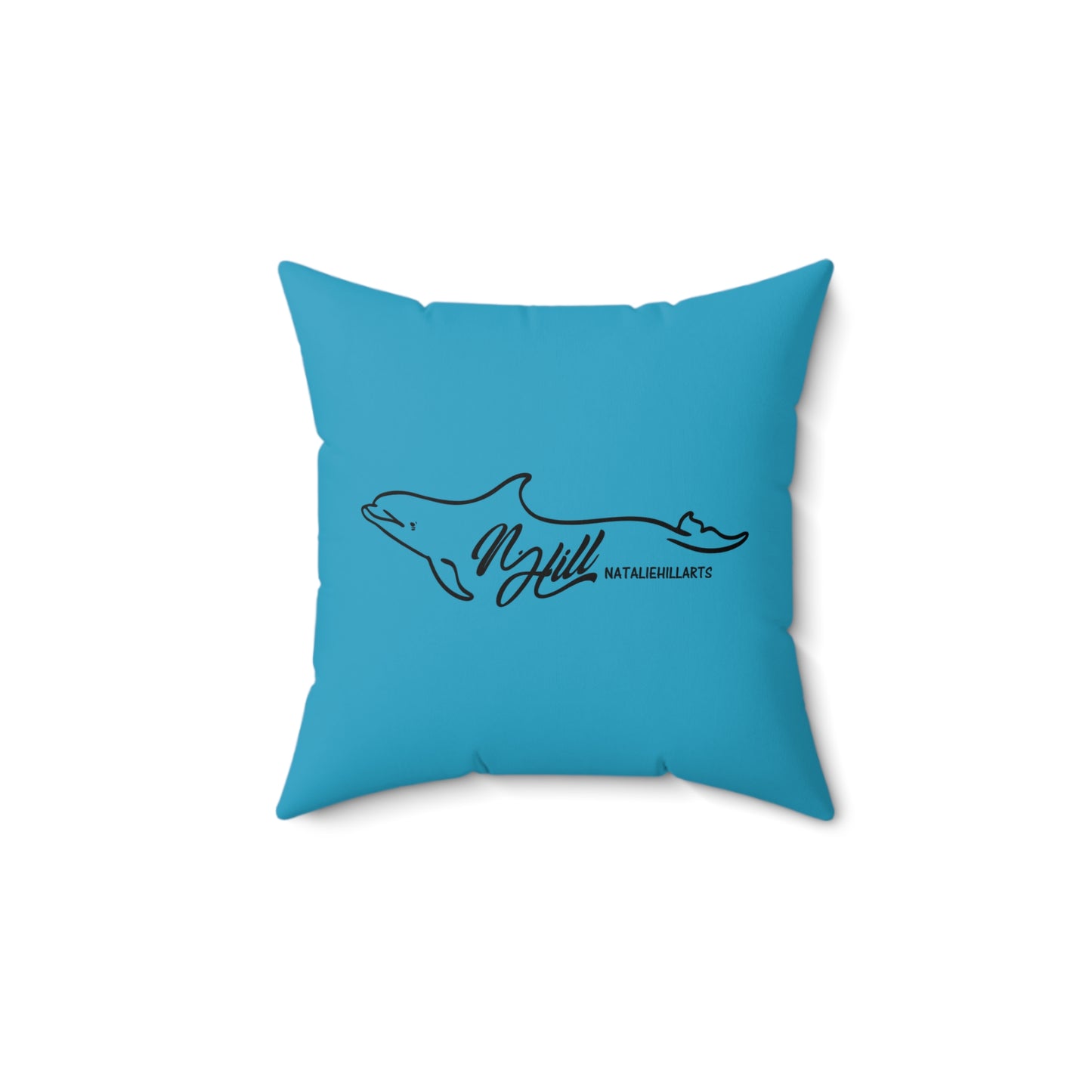 Earth Orca Tribute Spun Polyester Square Pillow