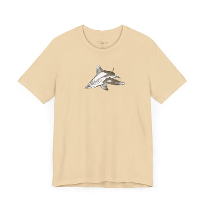 Oceanic Whitetip Shark  Unisex Jersey Short Sleeve Tee