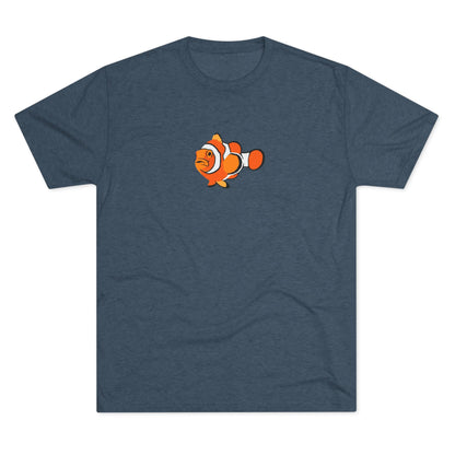 Clownfish Unisex Tri-Blend Crew Tee