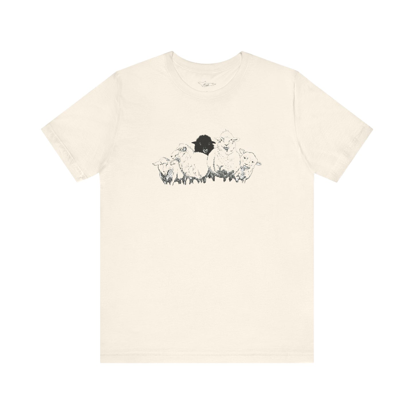 Black Sheep Unisex Jersey Short Sleeve Tee
