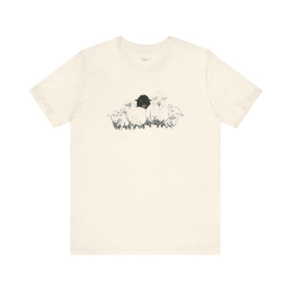 Black Sheep Unisex Jersey Short Sleeve Tee