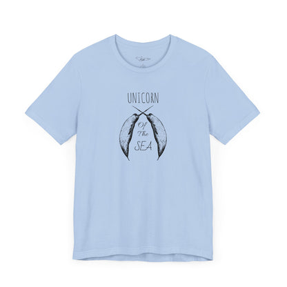 Unicorn of the Sea Unisex Jersey Short Sleeve Tee