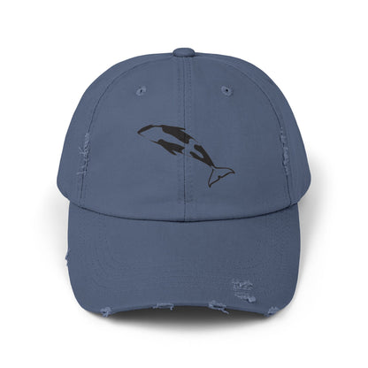 Orca Breach Unisex Distressed Cap