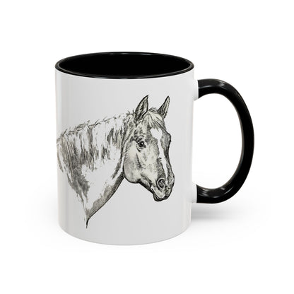 Horse Accent Coffee Mug, 11oz