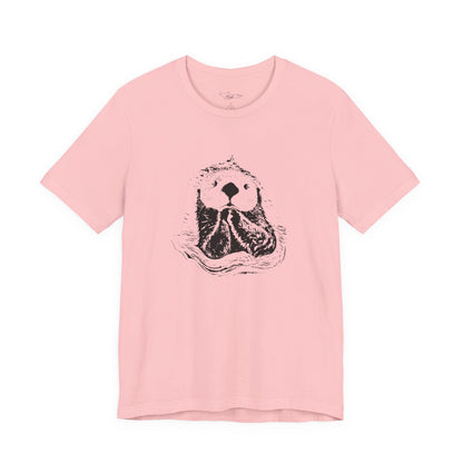 Praying Sea Otter Unisex Jersey Short Sleeve Tee