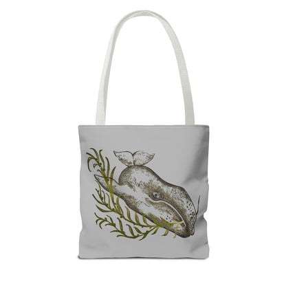 Gray Whale Tote Bag (AOP)