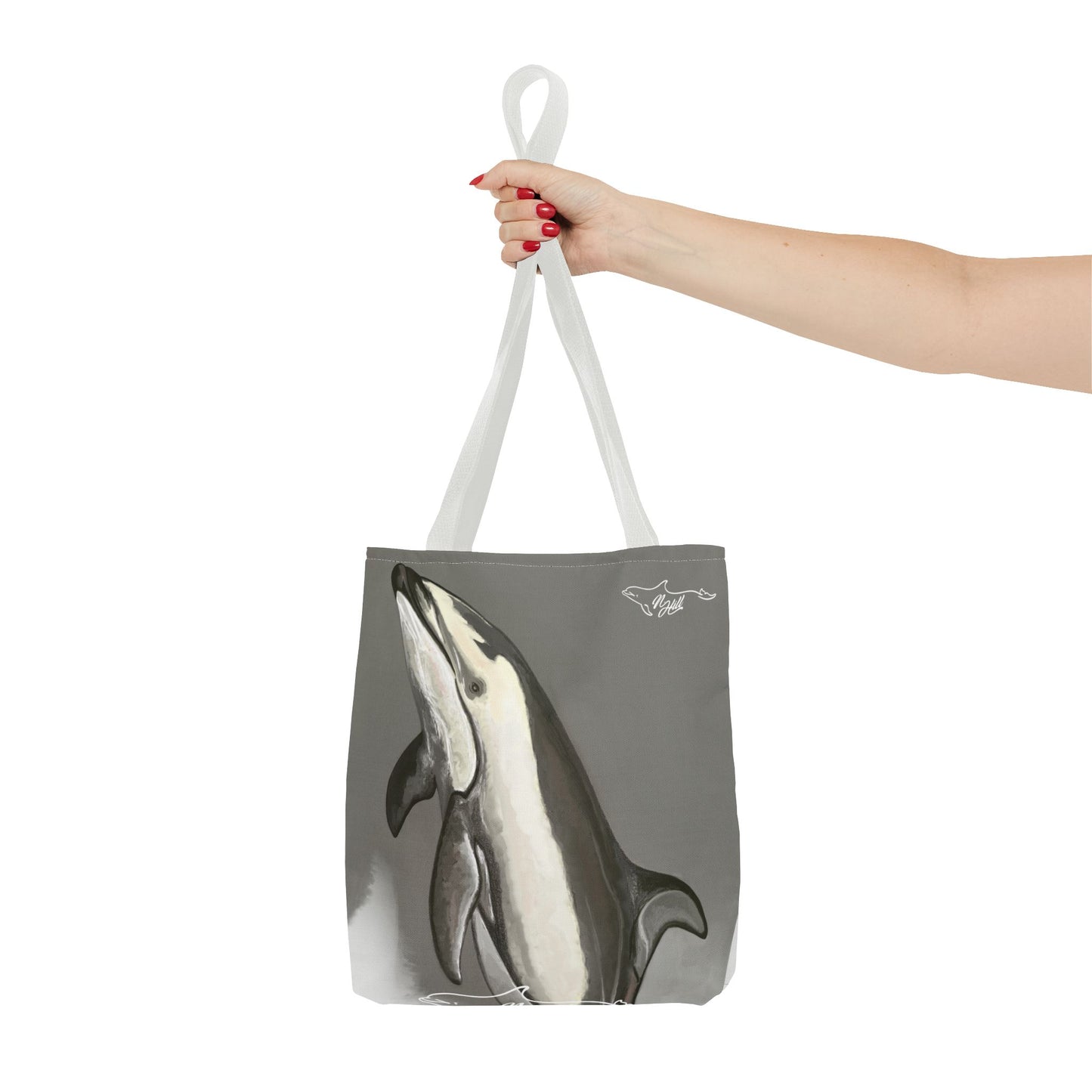 Pacific White Sided Dolphin Tote Bag (AOP)