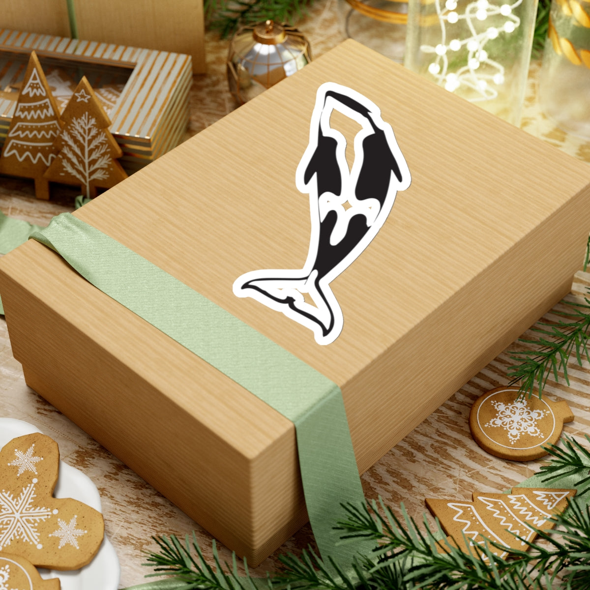 Orca Kiss-Cut Stickers