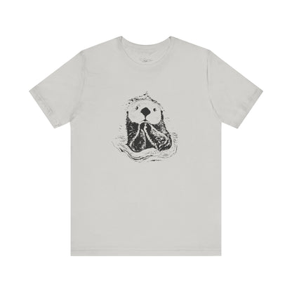Praying Sea Otter Unisex Jersey Short Sleeve Tee