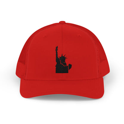 Idaho Statue of Liberty Snapback Trucker Cap