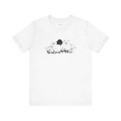 Black Sheep Unisex Jersey Short Sleeve Tee
