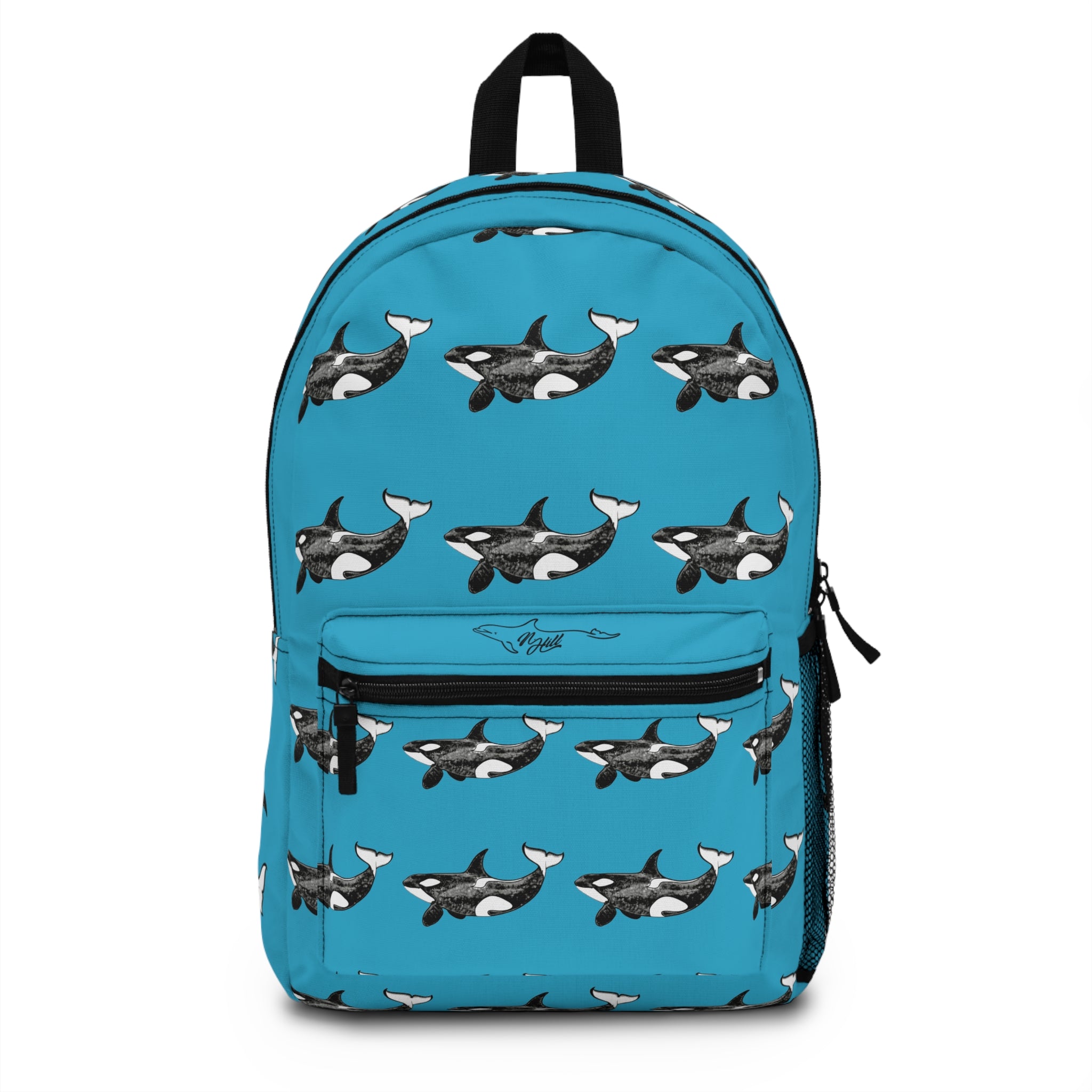 Orca Pattern Backpack – Natalie Hill Arts