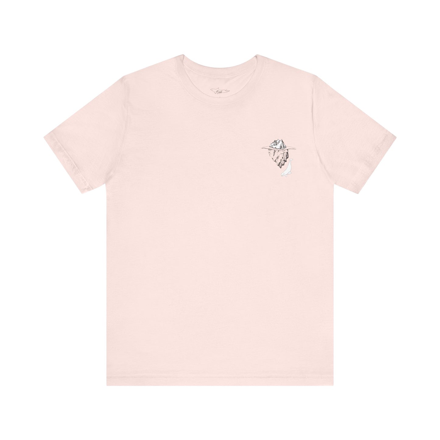 Beluga Whale Quarter Logo Unisex Jersey Short Sleeve Tee