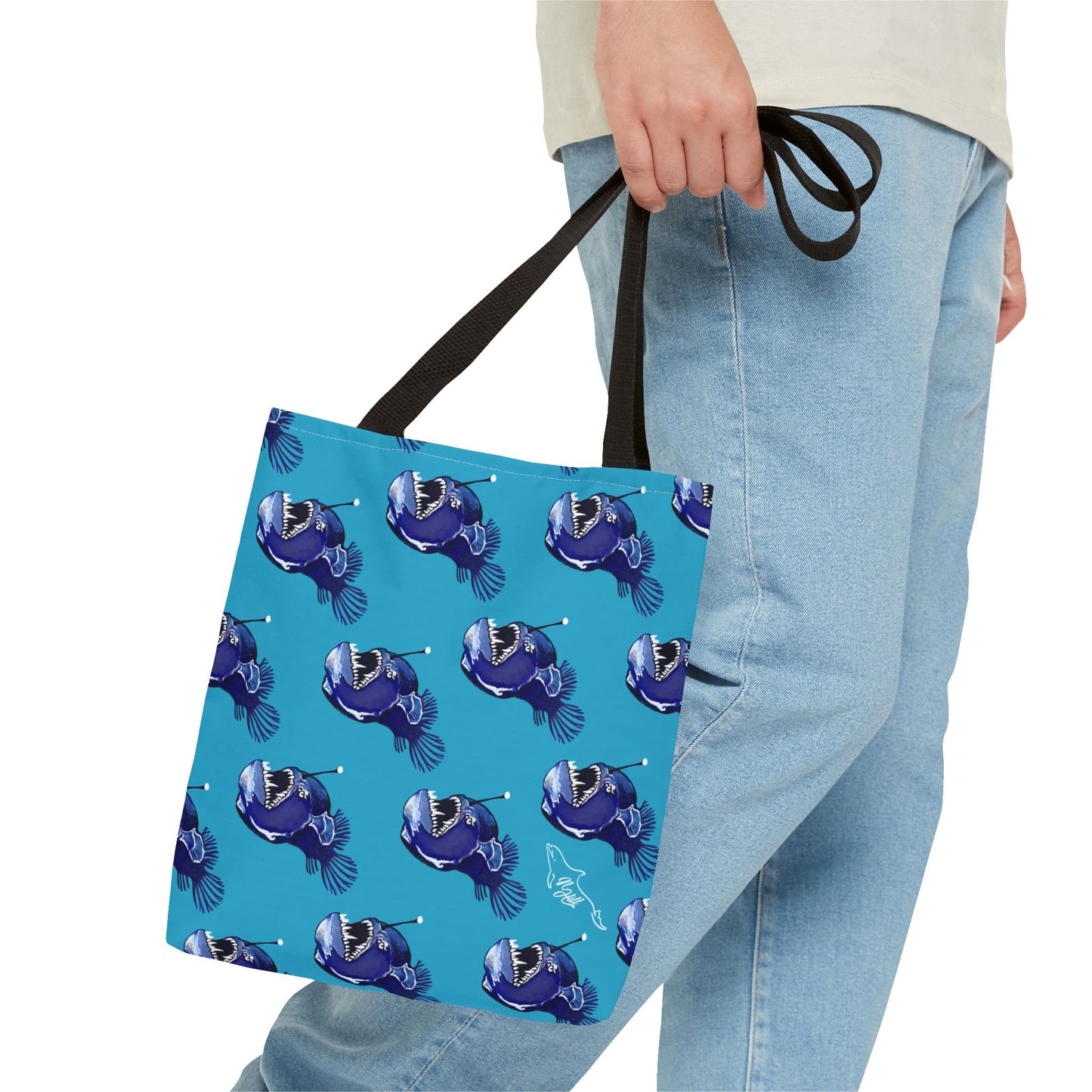 Angler Fish Tote Bag (AOP)